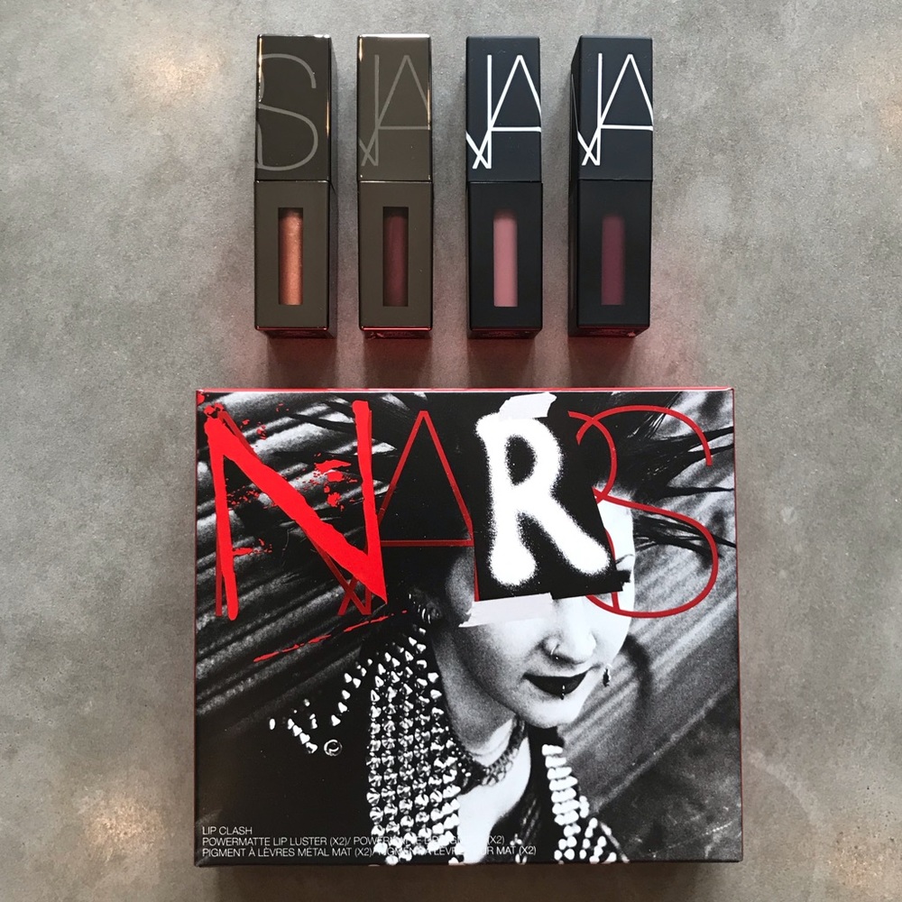 BNIB NARS Lip Clash Powematte Coffret